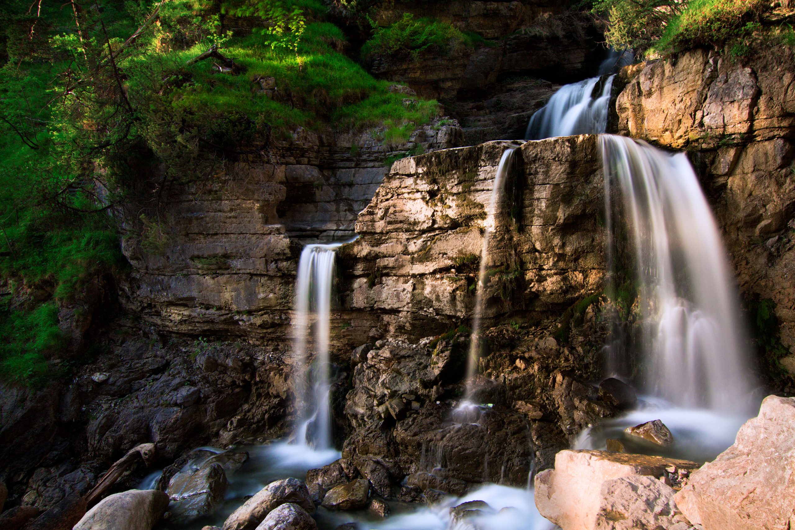 Kuhflucht Waterfalls in Germany