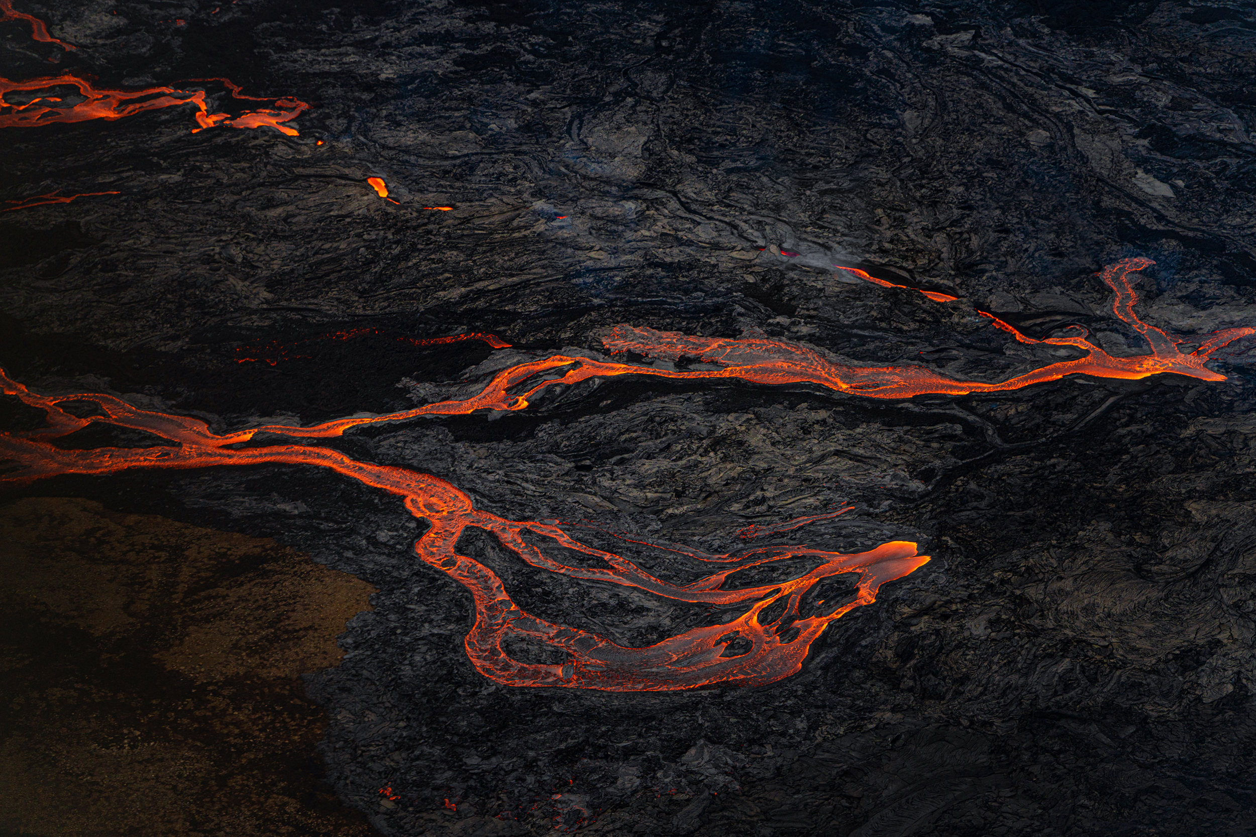 Volcano Fagradalsfjall in Iceland
