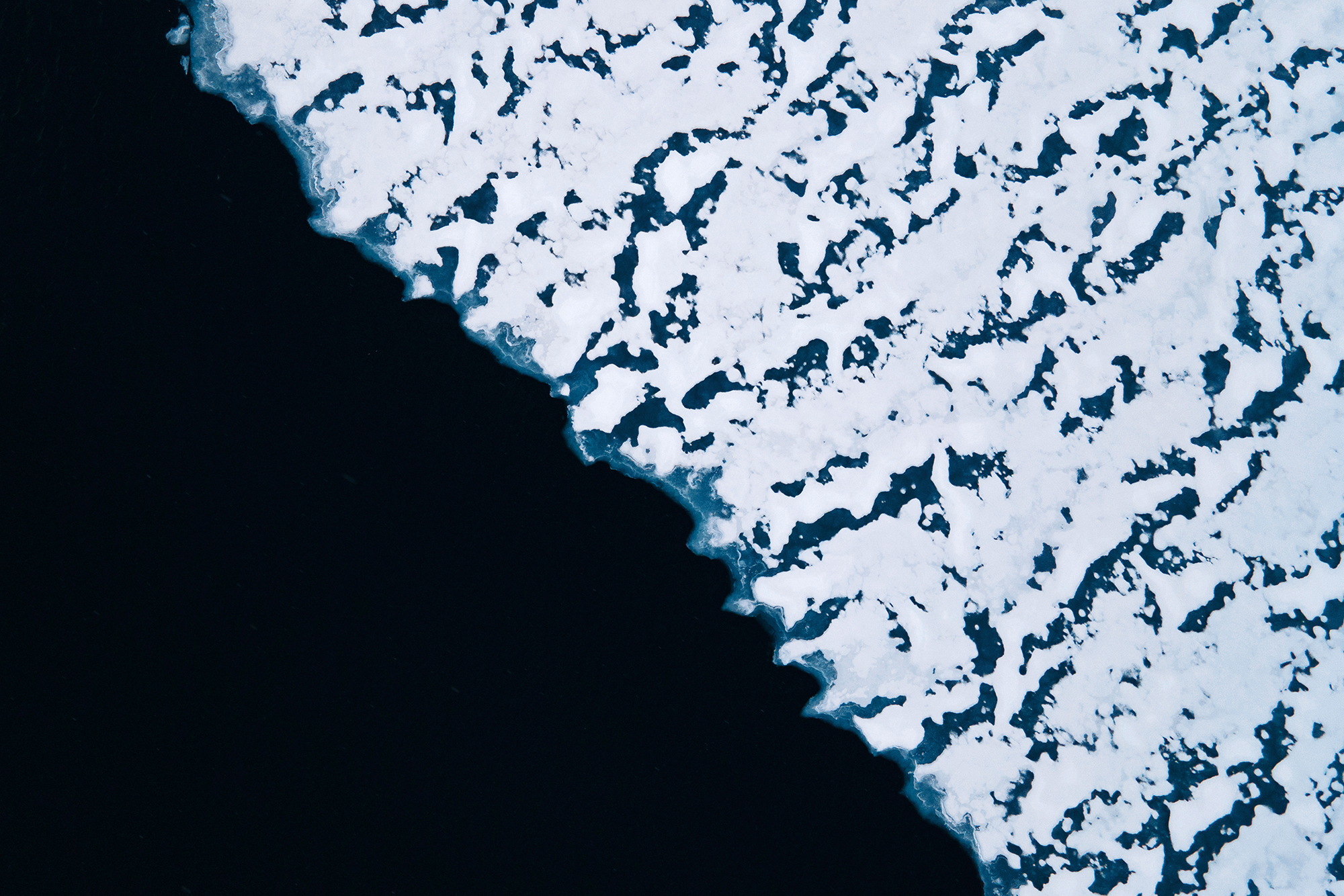 Pack Ice in Svalbard